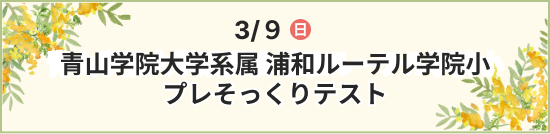 浦和ルーテル学院小 プレそっくりテスト